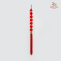 6 Red Balls String - 1 Piece