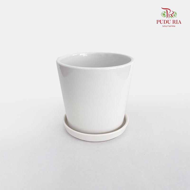 JZ-DW24011-2 White Pot