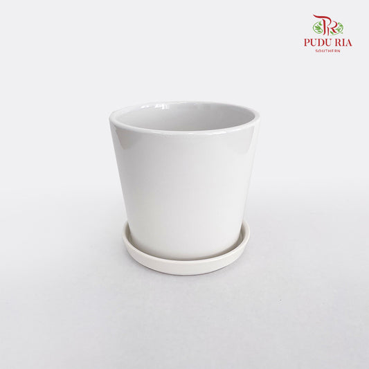 JZ-DW24011-2 White Pot