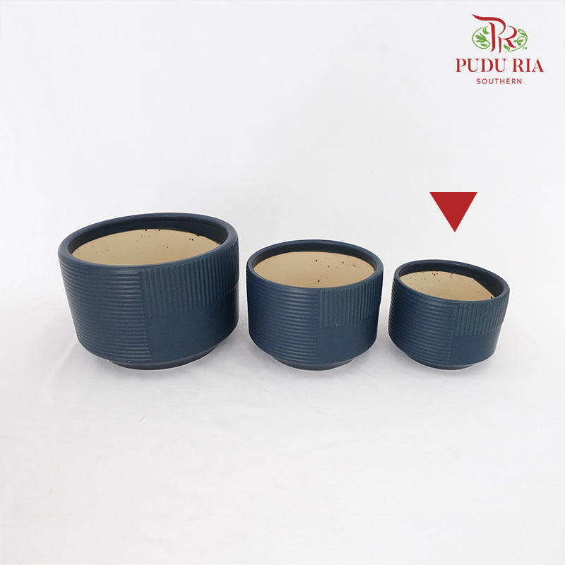 XR-886-H Pot Navy Blue