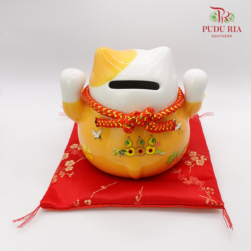 4.5‘ Fortune Cat Yellow 财源滚滚- FBA034#11 - Pudu Ria Florist Southern