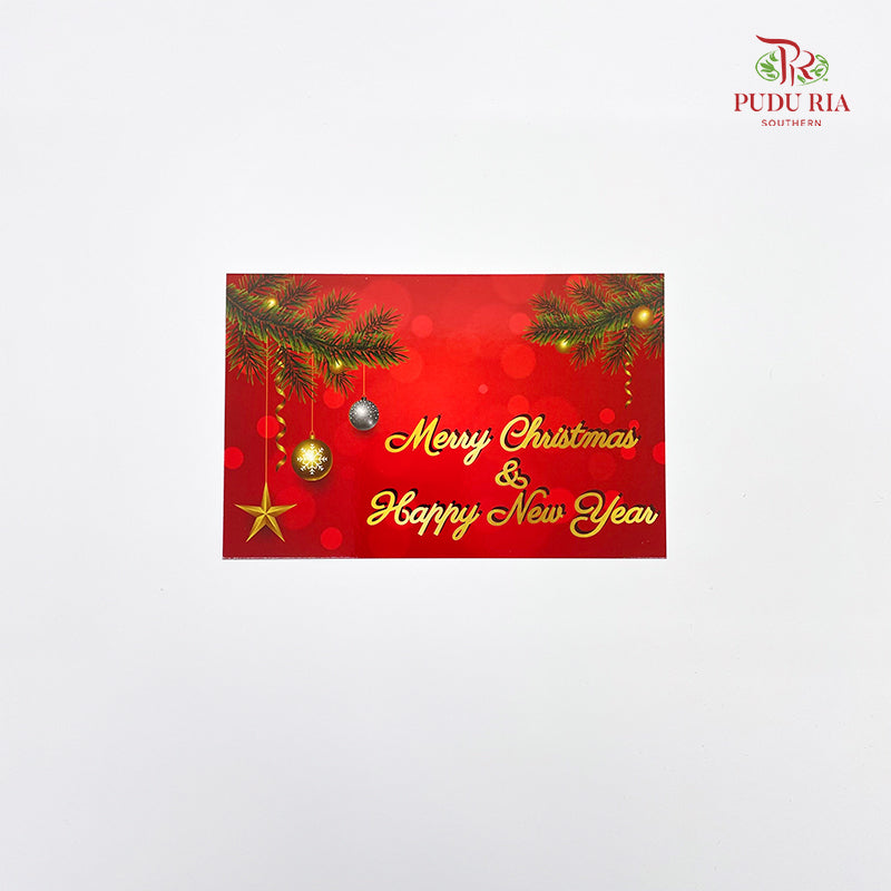 Merry Christmas & Happy  New Year - FBD178