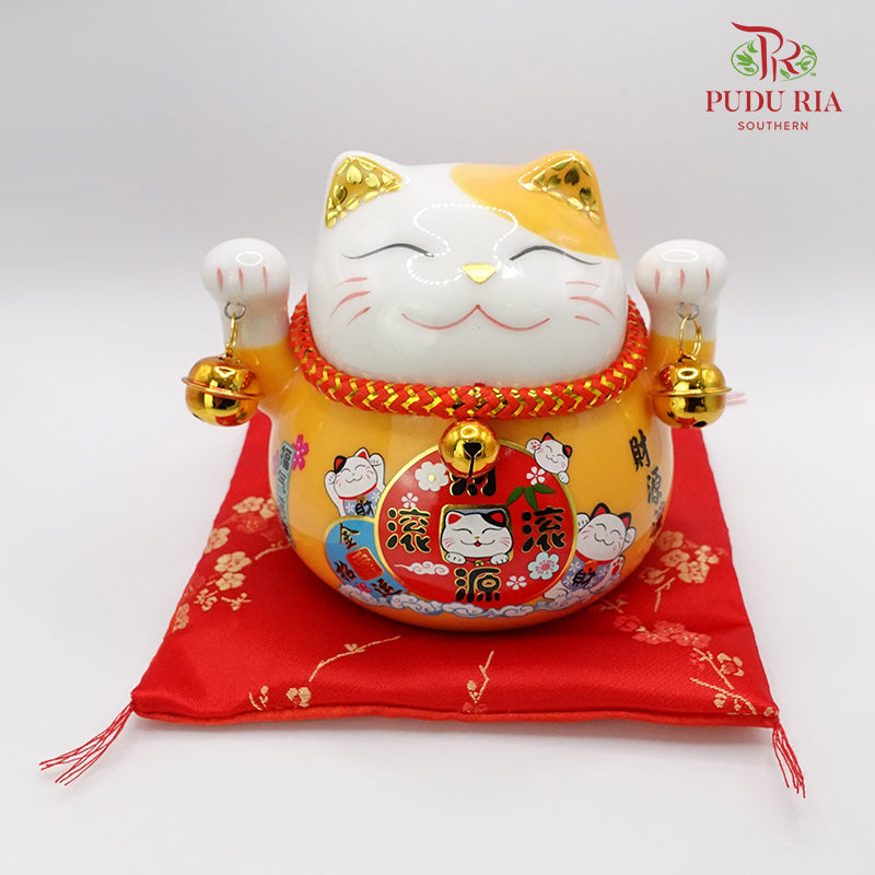 4.5‘ Fortune Cat Yellow 财源滚滚- FBA034#11 - Pudu Ria Florist Southern