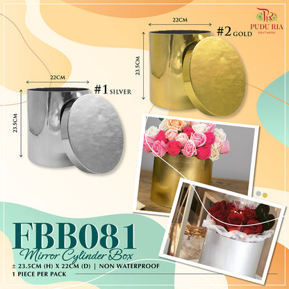 Mirror Cylinder Box - FBB081