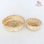 Wood Stand Basket