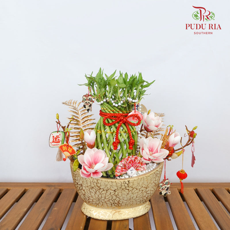 CNY Potted Plant Arrangement 2024#62