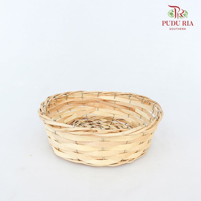 Wood Stand Basket