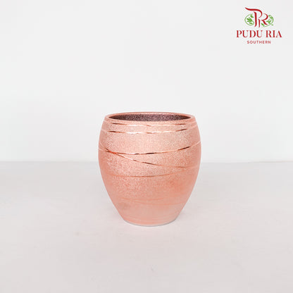 YU-605 Rose Gold Pot