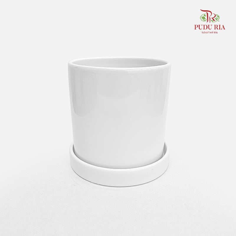 TX03 White Pot