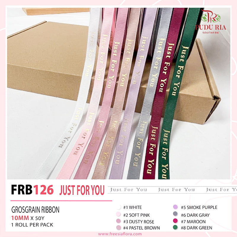 Grosgrain Ribbon Just For You - FRB126