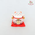 4.5" Solar Lucky Cat Pink - FBA083#2