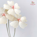Dry Violet Love Shape - Center Pink