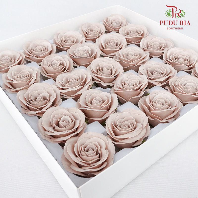 25 Bloom Awalking Soap Flower Latte - FBA089#12