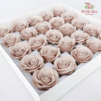 25 Bloom Awalking Soap Flower Latte - FBA089#12