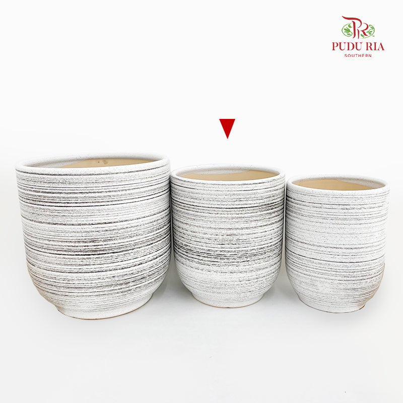 PD-3013 Stripe Pot