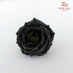 18 Bloom Soap Flowers Gold Liner Black - FBA081#2 - Pudu Ria Florist Southern