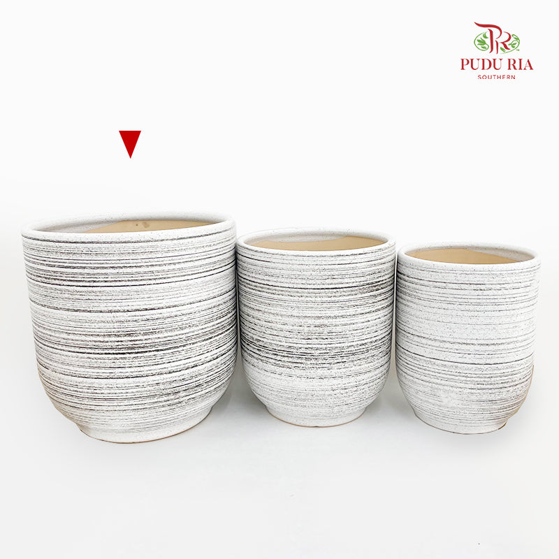 PD-3013 Stripe Pot