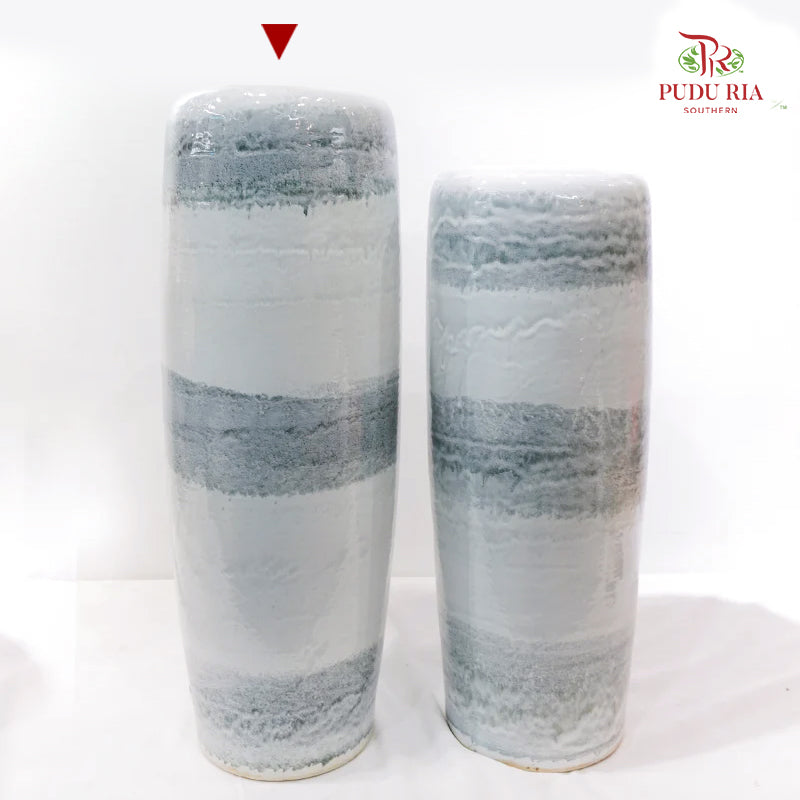 ZZY-F003&2-214 Grey Vase