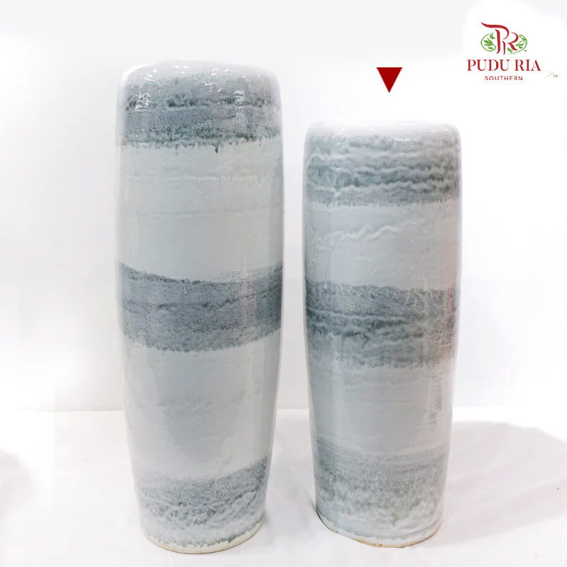 ZZY-F003&2-214 Grey Vase