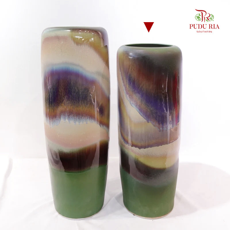 ZZY-F003&2-40 Earth Tone Vase