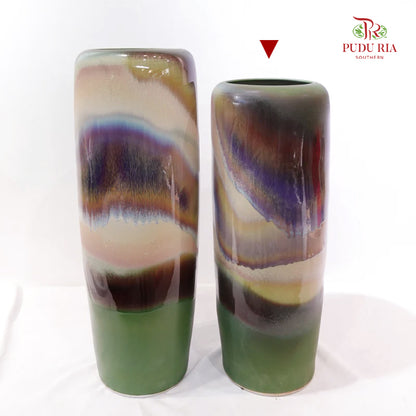 ZZY-F003&2-40 Earth Tone Vase