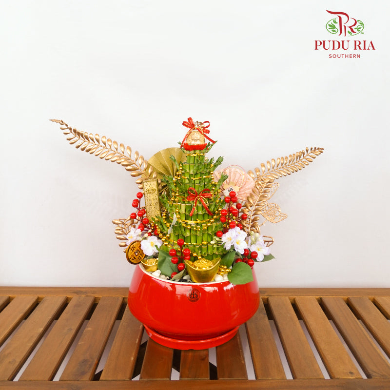 CNY Potted Plant Arrangement 2024#57