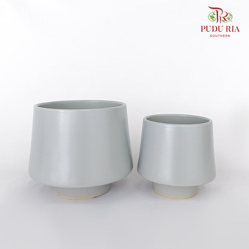 Asst Pot Grey