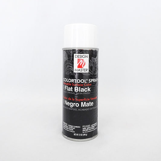 Design Master Colortool Spray - Flat Black (725) - Pudu Ria Florist Southern