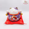 4.5‘ Fortune Cat Dark Purple 财源滚滚- FBA034#8 - Pudu Ria Florist Southern