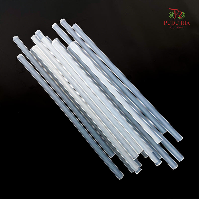 Clear White Glue Stick (Big) - (15Pcs)