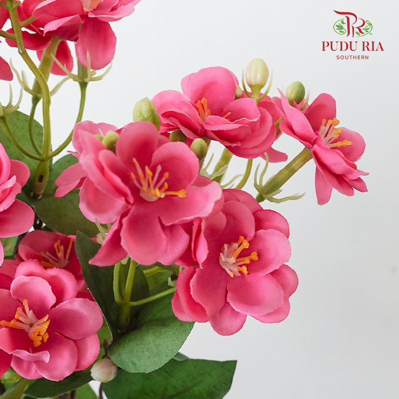 CNY Artificial Jasmine Spray 61cm - Pink (5 Stems)