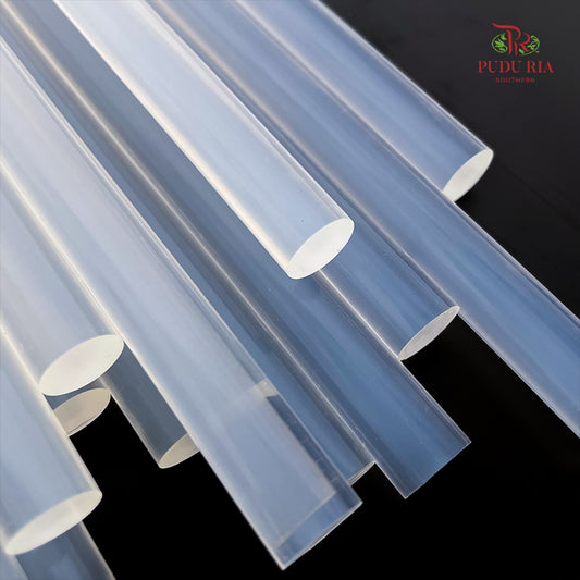 Clear White Glue Stick (Big) - (15Pcs)