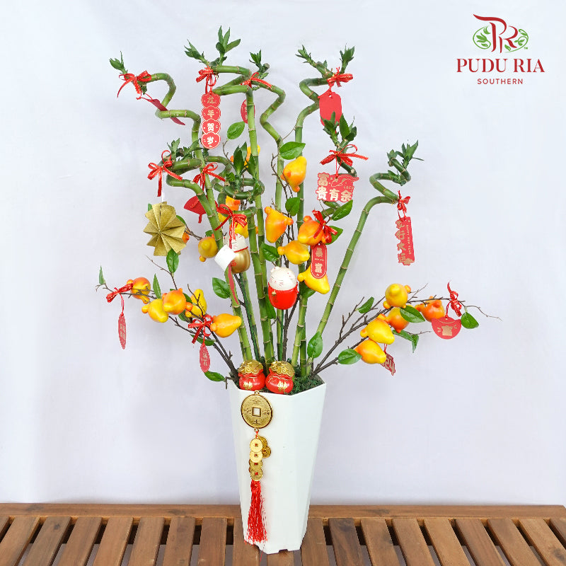 CNY Potted Plant Arrangement 2024#60