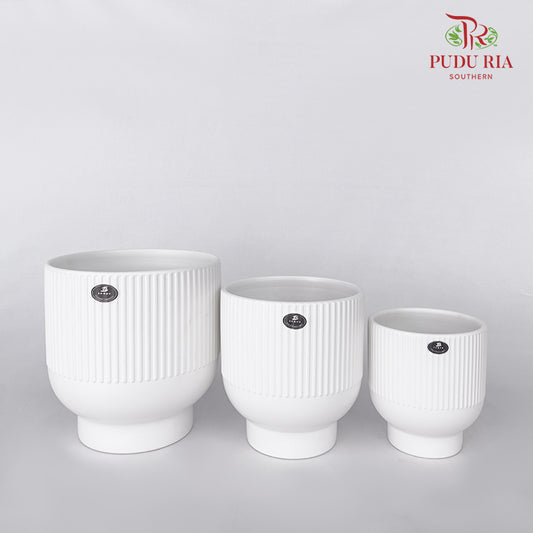 JW729000 White Pot