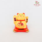 5' Solar Lucky Cat Gold (Swing) - FBA084#1