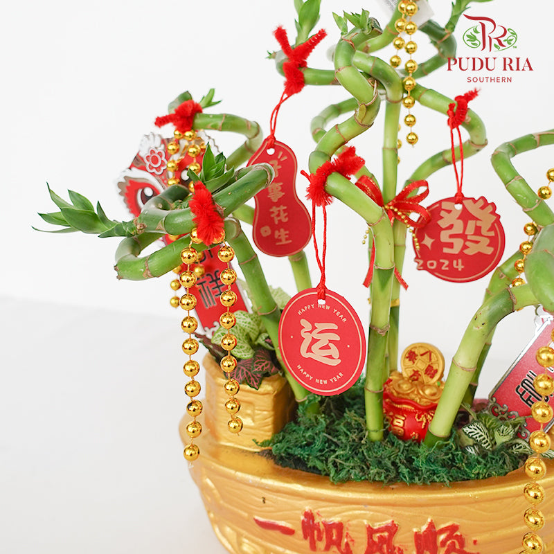 CNY Potted Plant Arrangement 2024#52