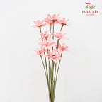 Dry Sunflower Seed Flower - Light Pink