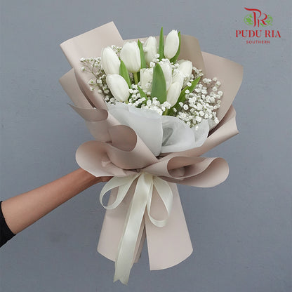 Tulip Bouquet (10 Stems) - Pudu Ria Florist Southern