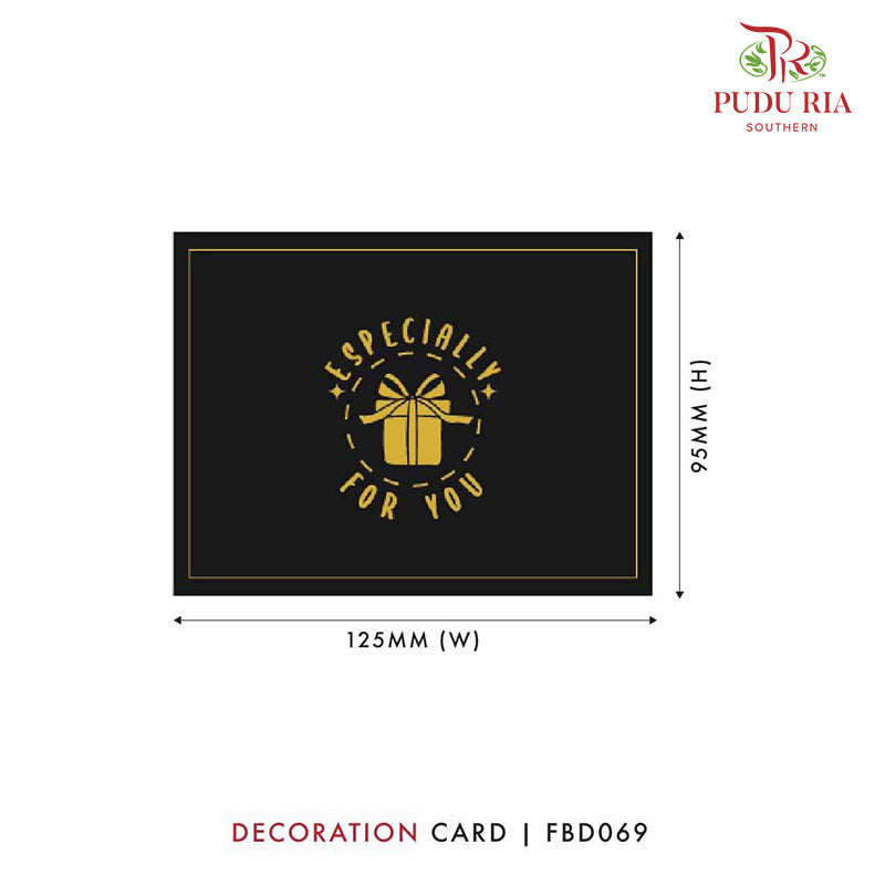 Decoration Card - FBD069