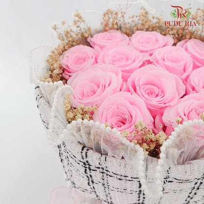 Preserved Rose Bouquet(11 stems) - Pudu Ria Florist Southern