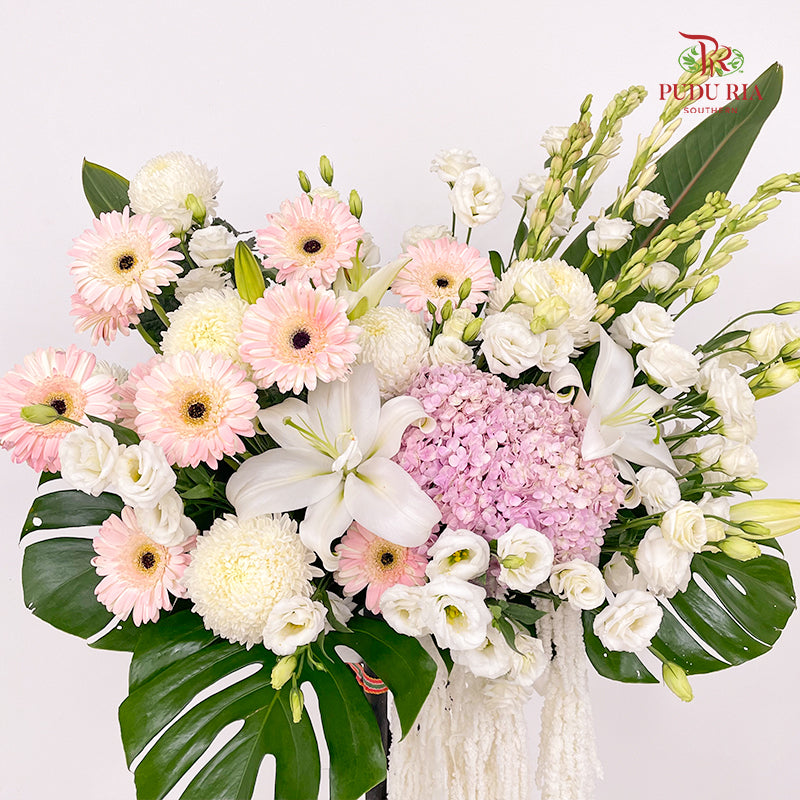 Condolence Flower Arrangement Stand #38