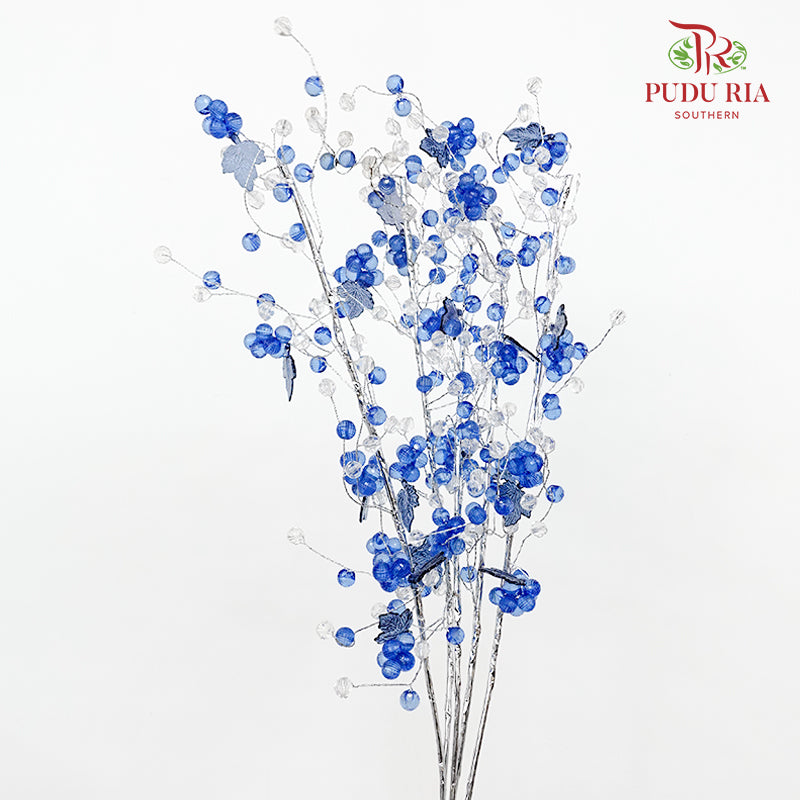 CNY Artificial Accessories -  Blue (5 Stems)