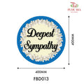 Sympathy & Condolences Card - FBD013