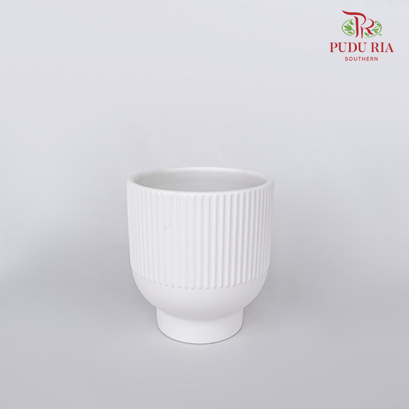 JW729000 White Pot