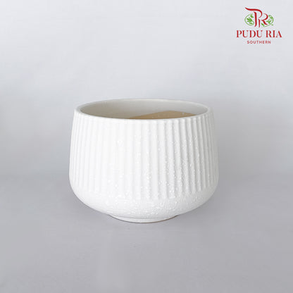 JBC-G23 Pearl White Pot