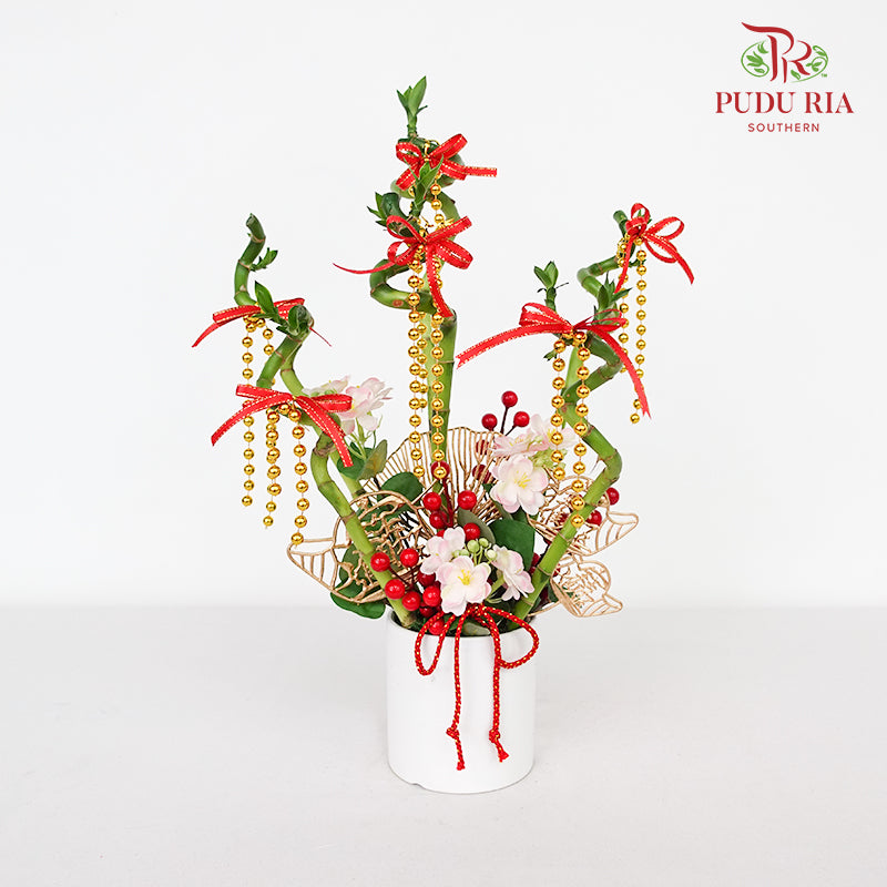 CNY Potted Plant Arrangement  2024#65
