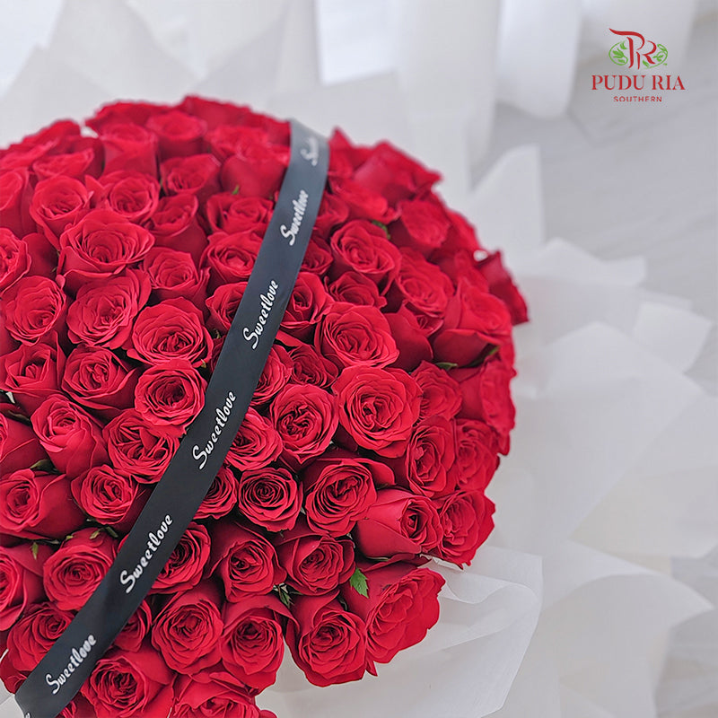Red Rose Bouquet (99 Stems)