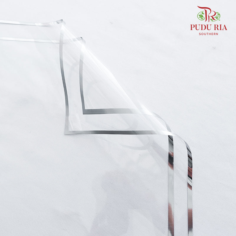 Silver Frame Opp Plastic - FPL114
