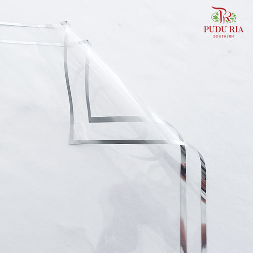 Silver Frame Opp Plastic - FPL114