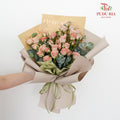 Rose Spray Cappuccino Bouquet - Pudu Ria Florist Southern